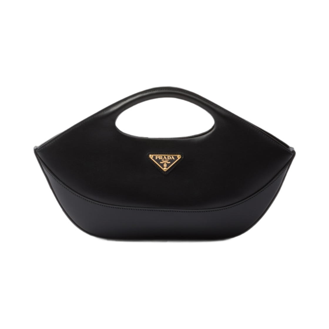 1BA421-2AIX-F0002 Prada Medium Leather Handbag Black