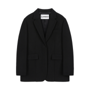 Current Gaebardine Twill Wool Jacket Black