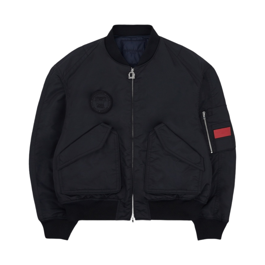【関税込み】WOOYOUNGMI ブラック Line Embroidered フーディ a_1c22fa4247bd4c1e93f0efee5c7a
