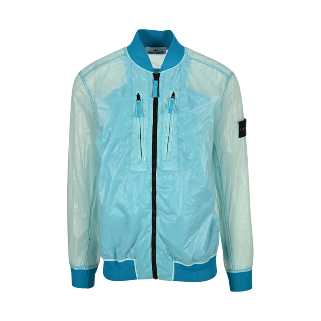 741543134-V0042 Stone Island 43134 Lucido Jacket Turquoise - 21SS