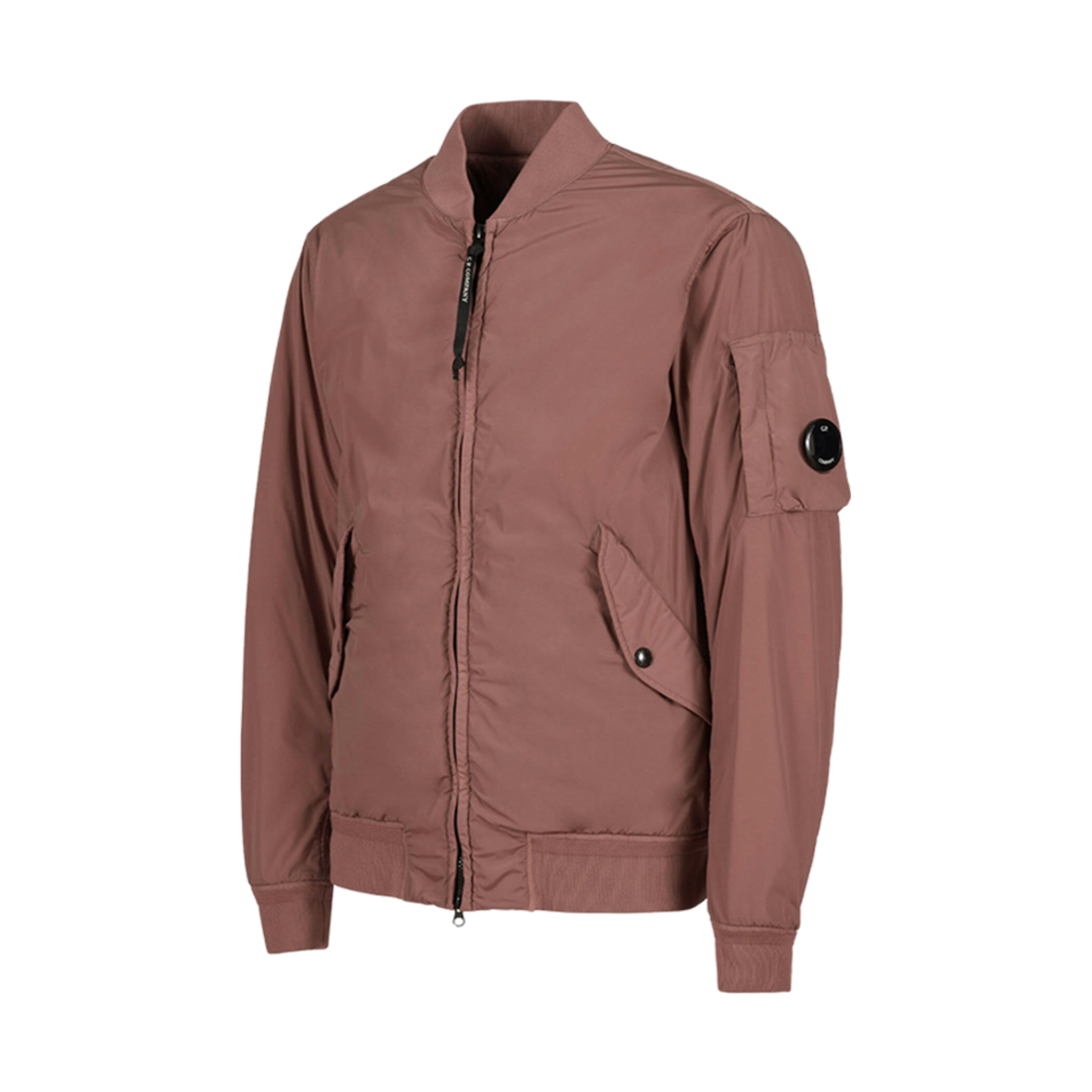 C.P. 컴퍼니 나이크라-R 봄버 자켓 시더 우드 핑크 - 23FW(C.P. Company Nycra-R Bomber Jacket Cedar Wood Pink - 23FW) - 2