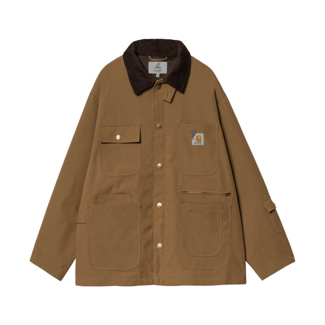 칼하트 WIP x 인빈시블 15 초어 코트 해밀턴 브라운(Carhartt WIP x Invincible 15 Chore Coat Hamilton Brown)