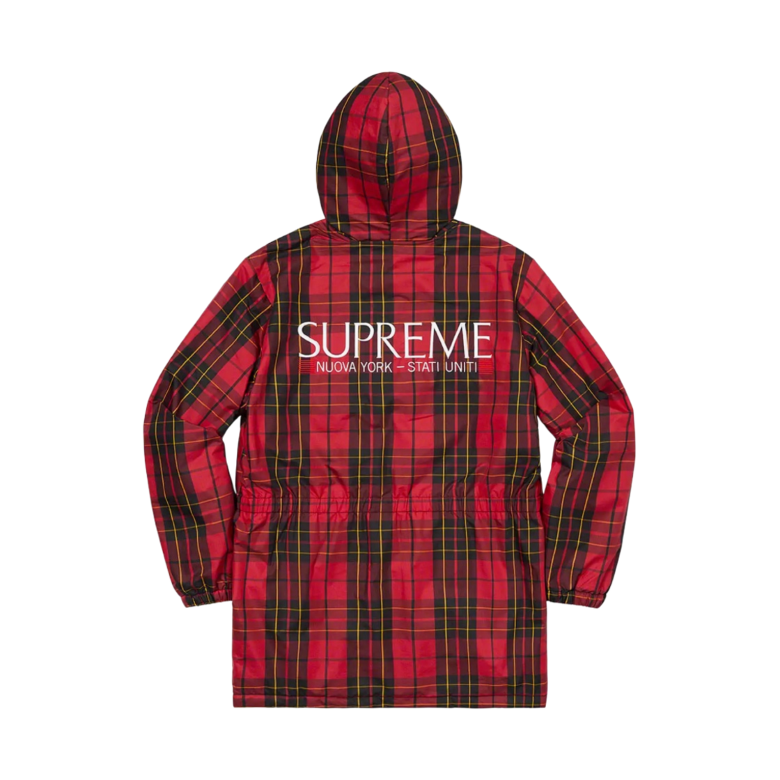- Supreme Polartec Lined Sideline Parka Tartan - 21SS