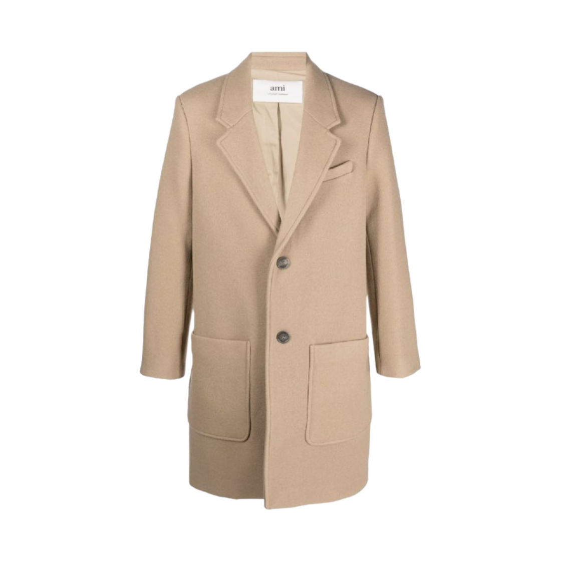 아미 투 버튼 코트 샴페인(AMI Two Buttons Coat Champagne) - 1