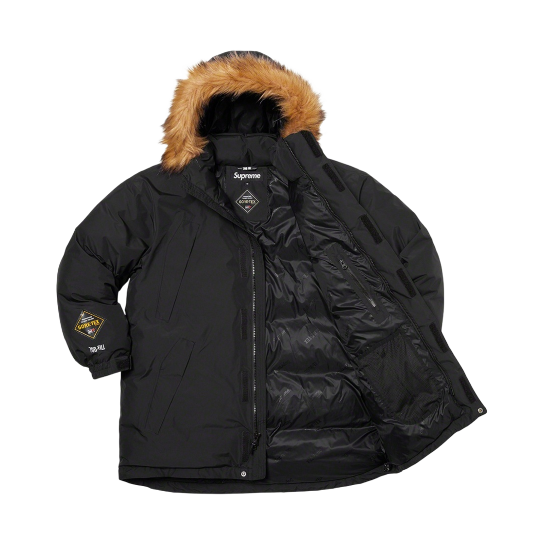 슈프림 고어텍스 700-필 다운 파카 블랙 - 21FW(Supreme Gore-Tex 700-Fill Down Parka Black - 21FW) - 2