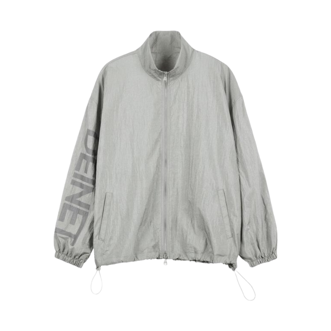 - (W) Deinet Logo Jumper in Silver Grey