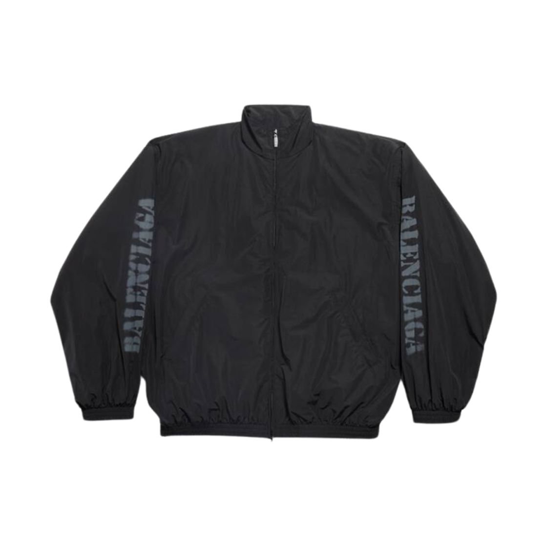 발렌시아가 스텐실 타입 트랙수트 자켓 블랙 | Balenciaga | KREAM