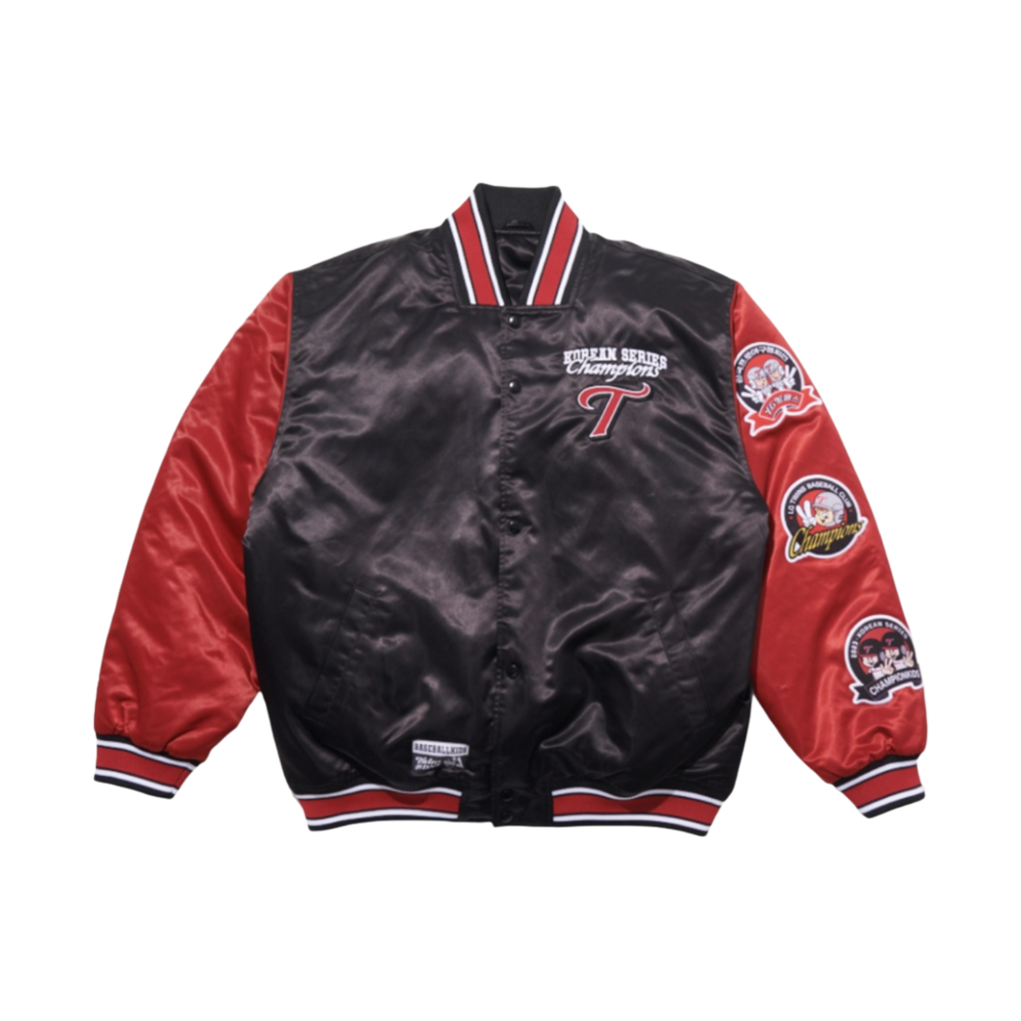 빠더너스 x LG 트윈스 2023 챔피온 점퍼 레드(BDNS x LG TWINS 2023 Champions Jumper Red)