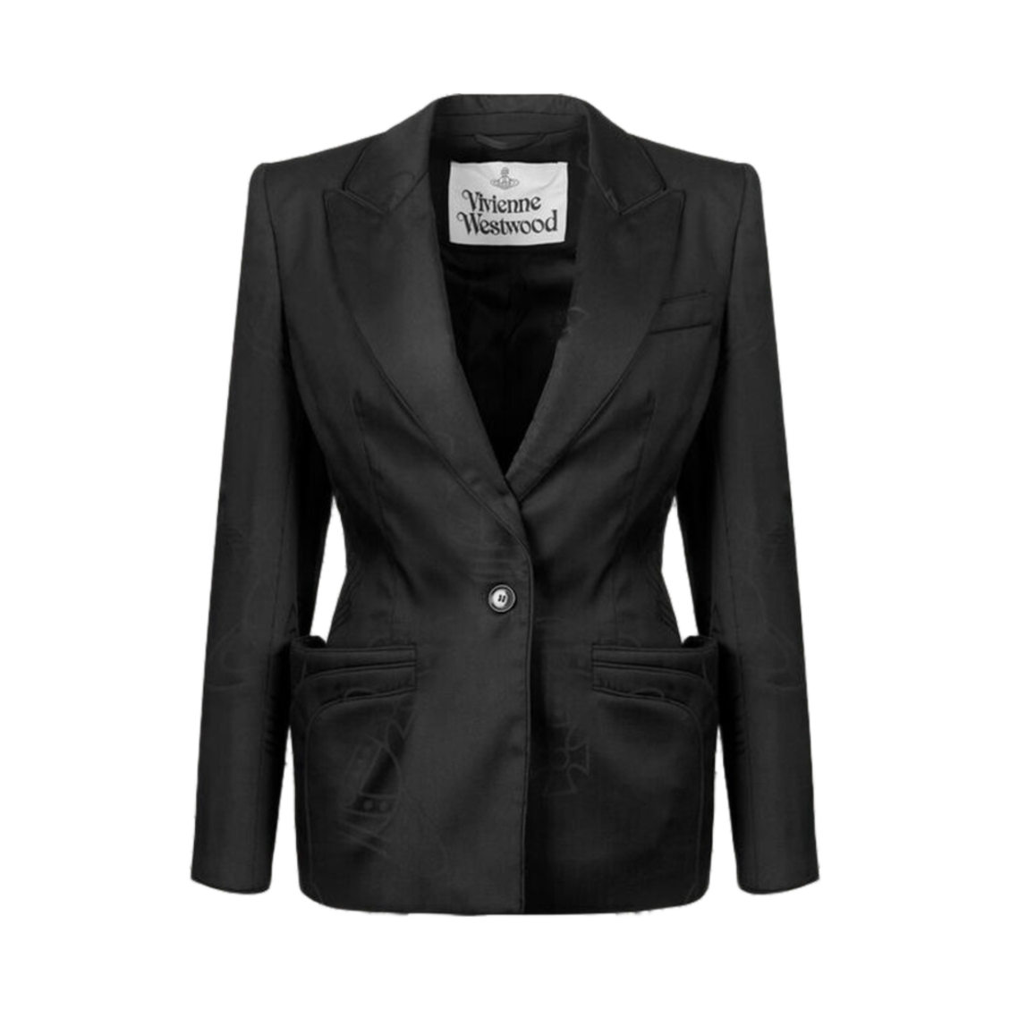 (W) 비비안 웨스트우드 리타 자켓 블랙((W) Vivienne Westwood Rita Jacket Black) - 1
