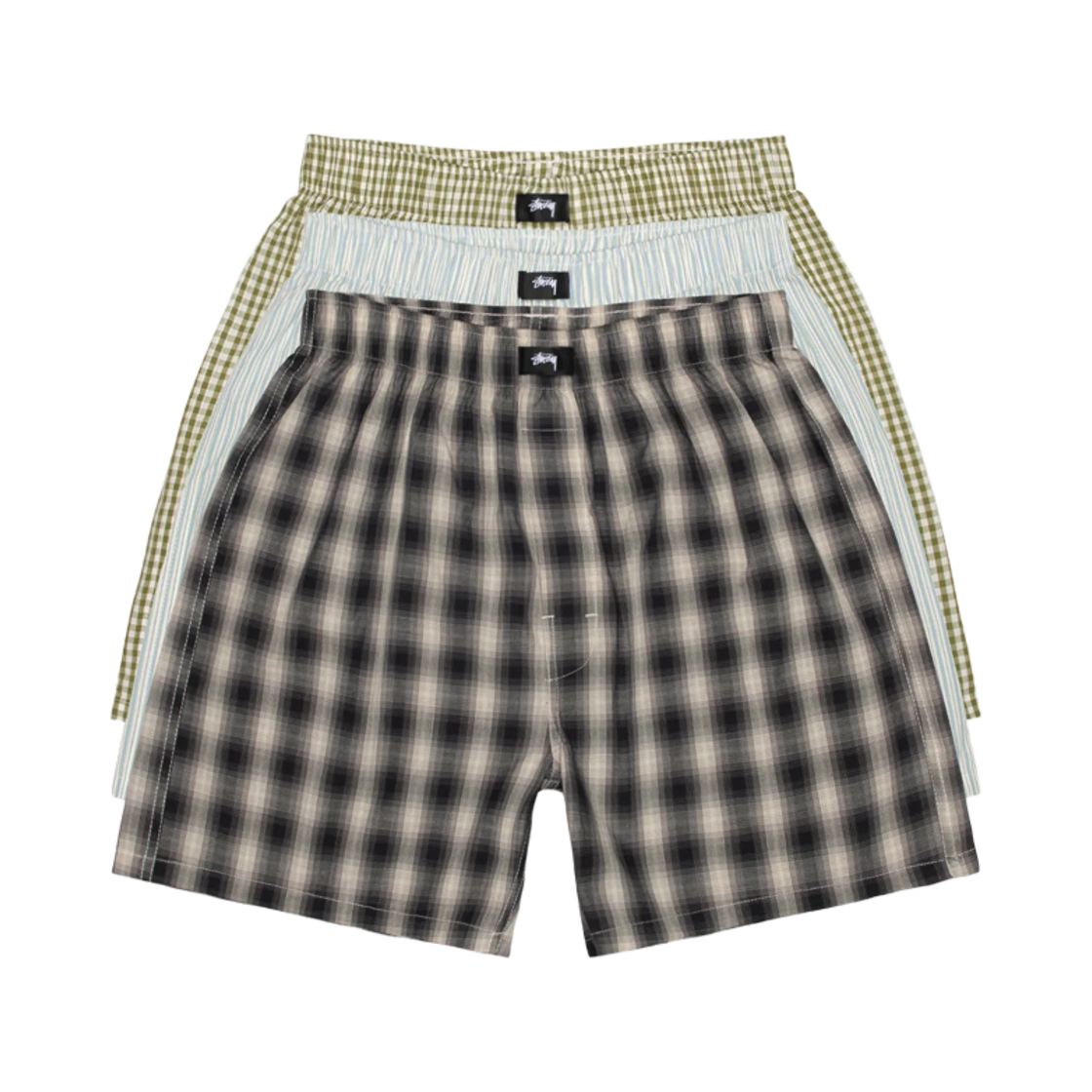스투시 박서 쇼츠 멀티(Stussy Boxer Shorts Multi (3 Pack))
