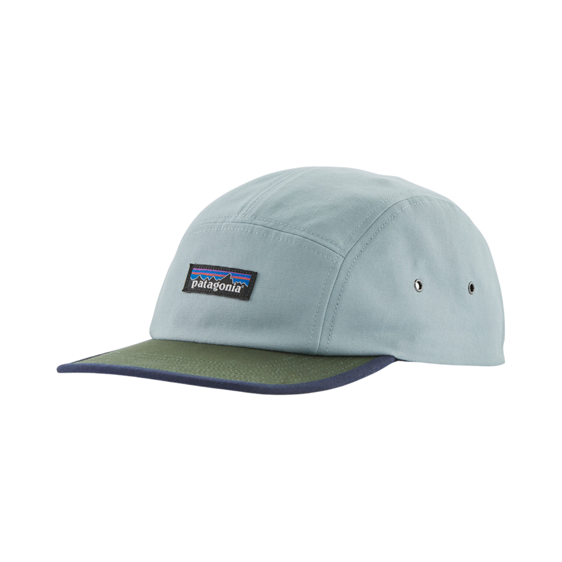 22321 Patagonia P-6 Label Maclure Hat Thermal Blue