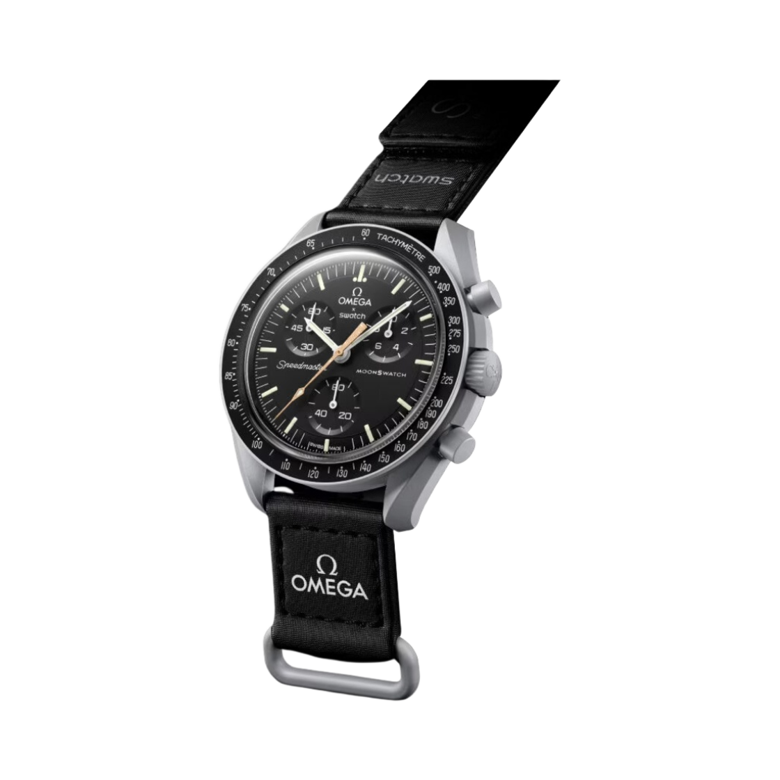 스와치 x 오메가 바이오세라믹 문스와치 미션 투 더 문 문샤인 골드 콜드 문(Swatch x Omega Bioceramic MoonSwatch Mission To The Moon Moonshine Gold Cold Moon)