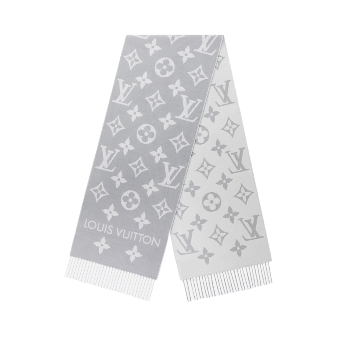 루이비통 LV 에센셜 머플러 S00 그리 끌레어(Louis Vuitton LV Essential Muffler S00 Gris Clair)