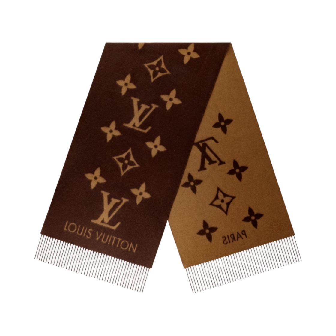 루이비통 레이캬비크 머플러 S00 다크 브라운