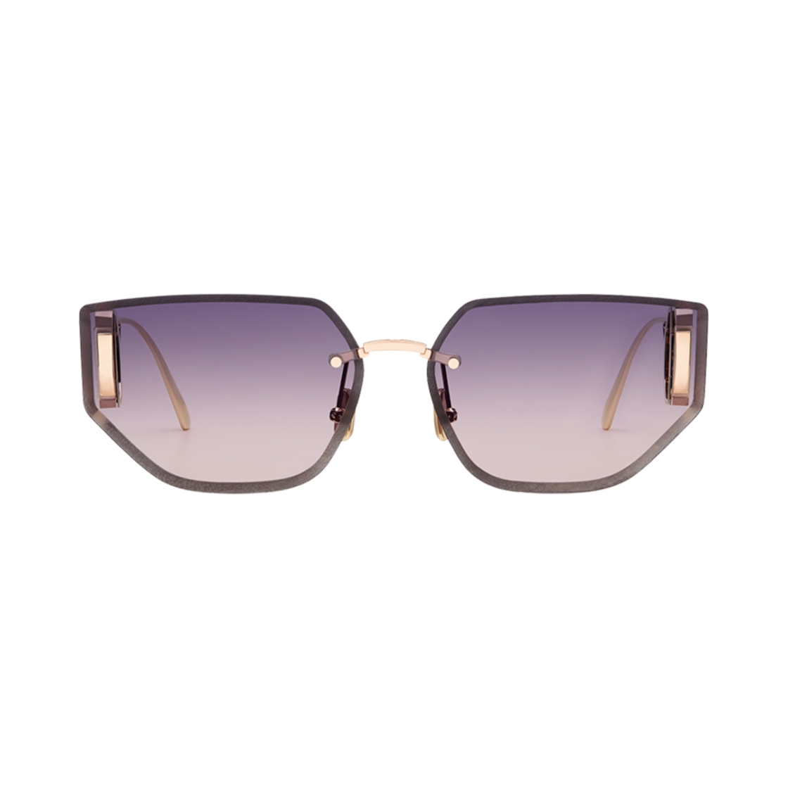 (W) 디올 30 몽테뉴 B3U 버터플라이 선글라스 그라디언트 퍼플((W) Dior 30 Montaigne B3U Butterfly Sunglasses Gradient Purple) - 2