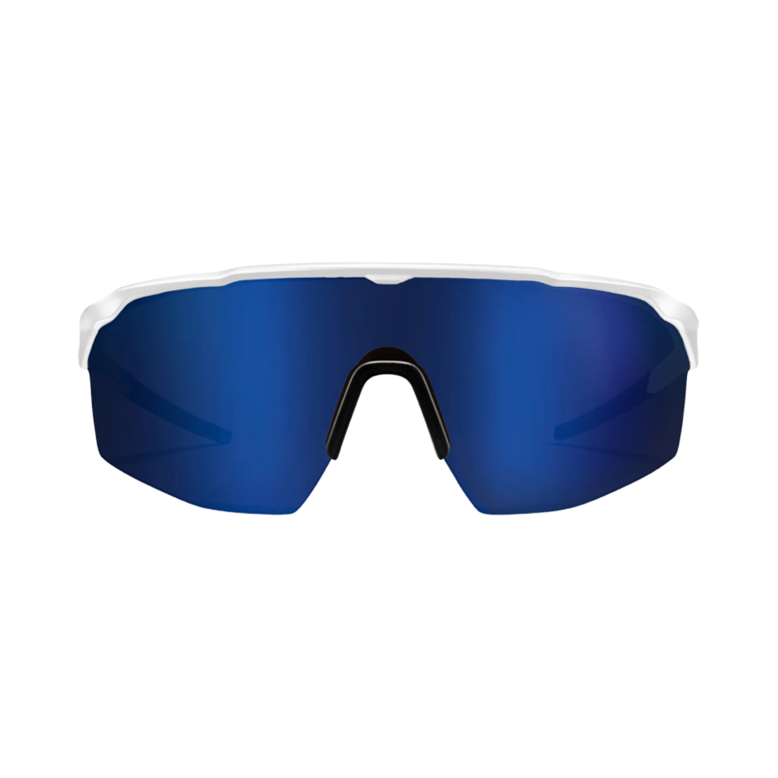료카 SR-1X 글로스 화이트 프레임 다크 글레이셔 미러 렌즈(Roka SR-1X Gloss White Frame Dark Glacier Mirror Lens)