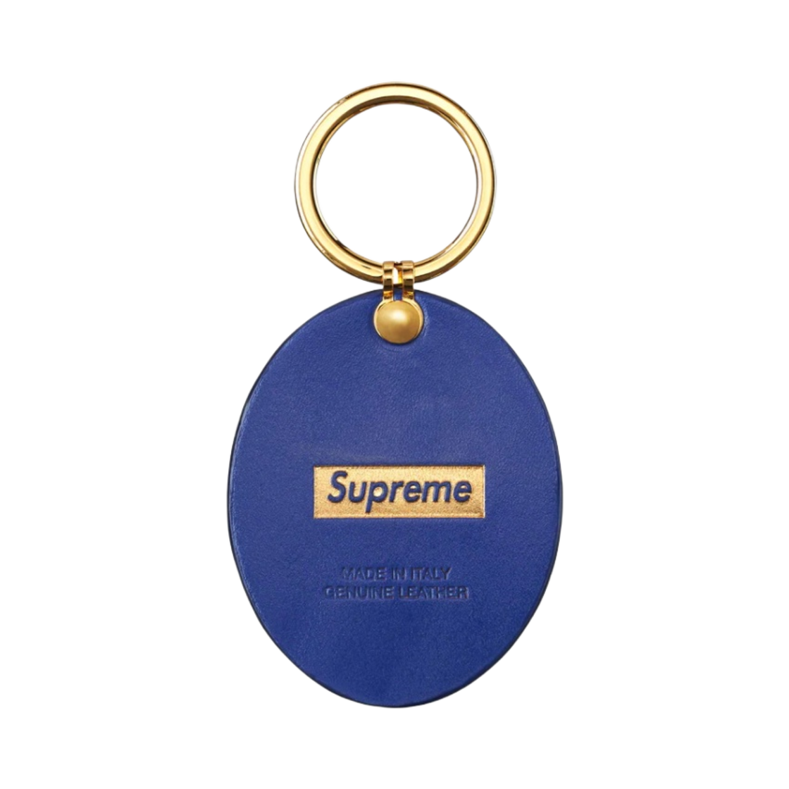 슈프림 과달루페 레더 키체인 블루 - 23FW(Supreme Guadalupe Leather Keychain Blue - 23FW) - 2