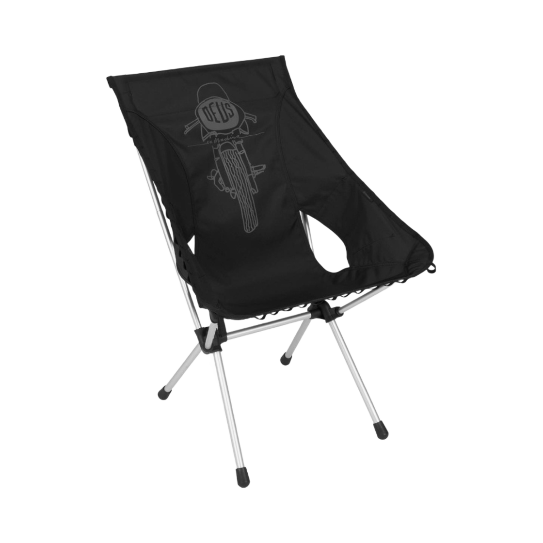 헬리녹스 x 데우스 엑스 마키나 캠프 체어 블랙(Helinox x Deus Ex Machina Camp Chair Black)