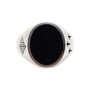 Frica Contact Ring 3 Small Silver