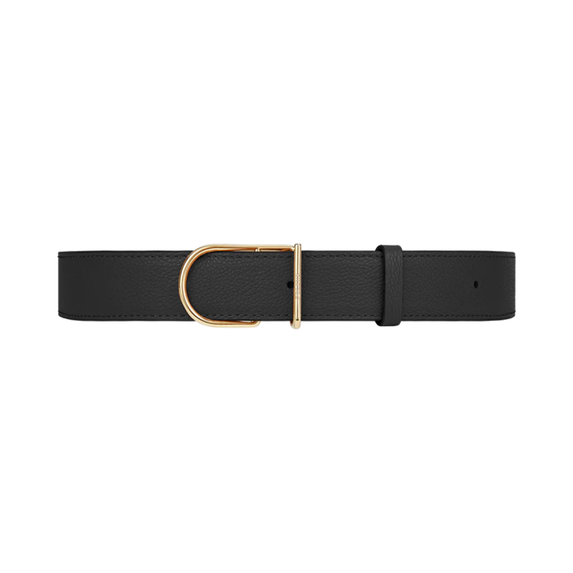 (W) 폴렌느 우미 벨트 그레인 블랙((W) Polene Umi Belt Grain Black)