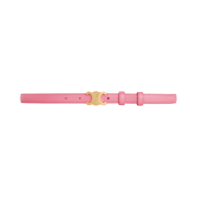 (W) Celine Small Triomphe Belt in Smooth Calfskin Flamingo