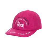Stussy Worldwide Low Pro Cap Pink