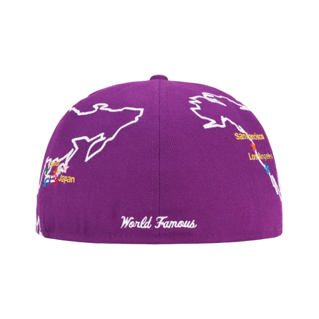 슈프림 월드와이드 박스로고 뉴에라 캡 퍼플 - 23FW(Supreme Worldwide Box Logo New Era Purple - 23FW) - 2