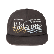 AEAE Welcome Washed Cap Charcoal