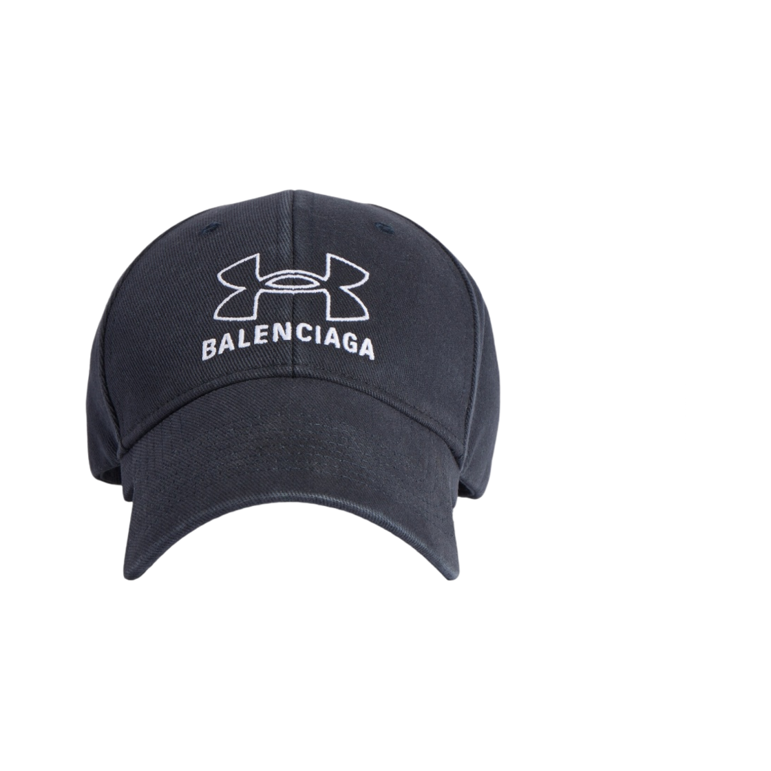 807145410B21160 Balenciaga x Under Armour Cap Black White