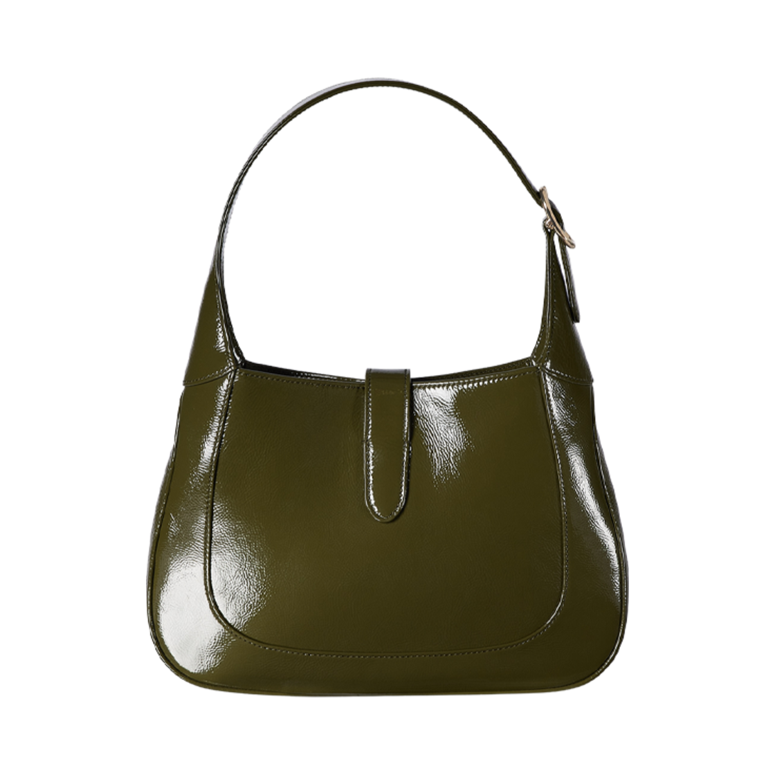 구찌 재키 스몰 숄더백 포레스트 그린(Gucci Jackie Small Shoulder Bag Forest Green) - 3