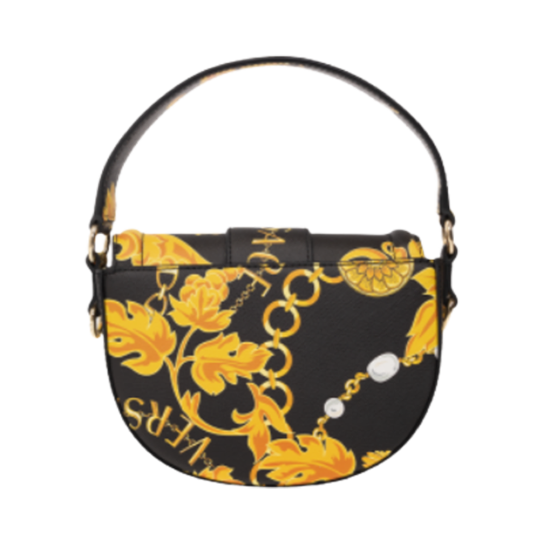 베르사체 진 꾸뛰르 로고 숄더백 블랙 골드(Versace Jeans Couture Logo Shoulder Bag Black Gold) - 2