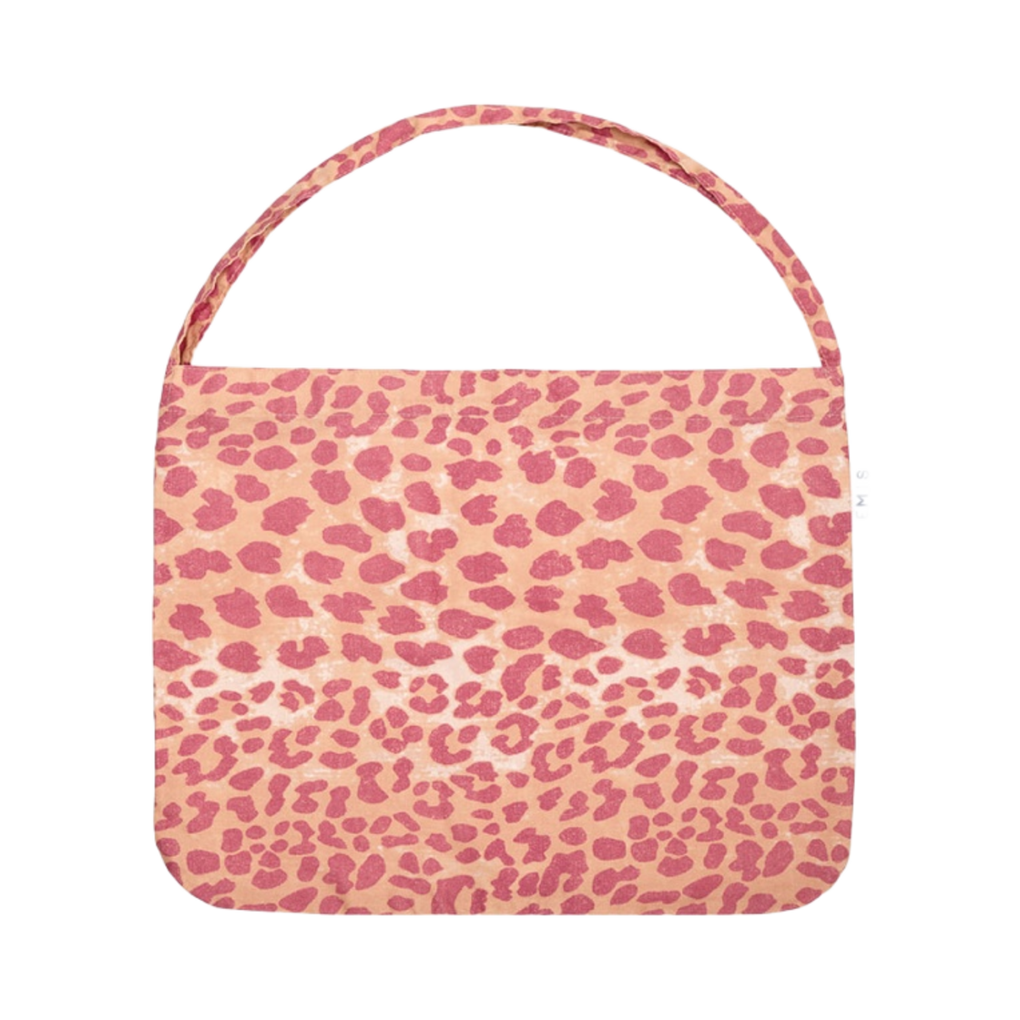 이미스 코튼 레오파드 에코백 핑크(Emis Cotton Leopard Eco Bag Pink)