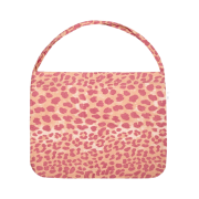 Emis Cotton Leopard Eco Bag Pink
