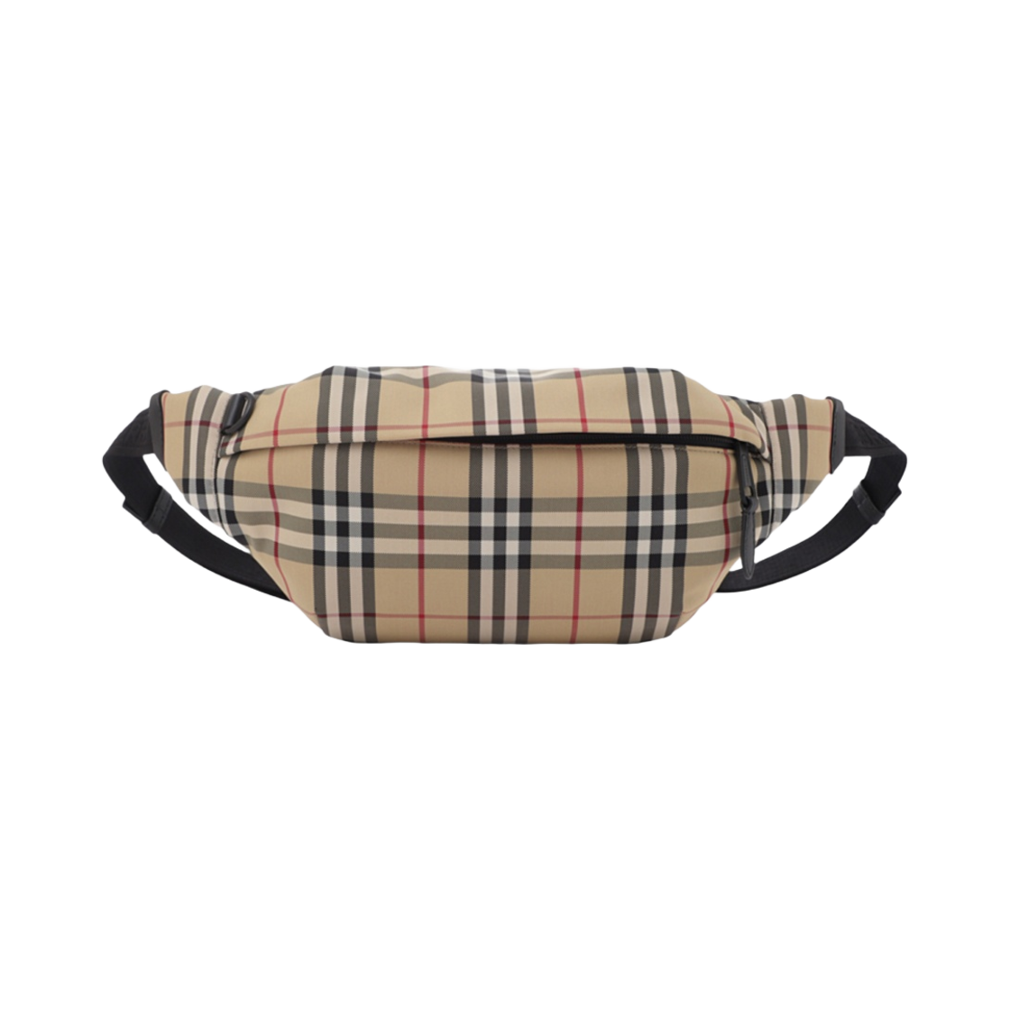 8084114 Burberry Embroidered Nylon Sonny Belt Bag Archive Beige