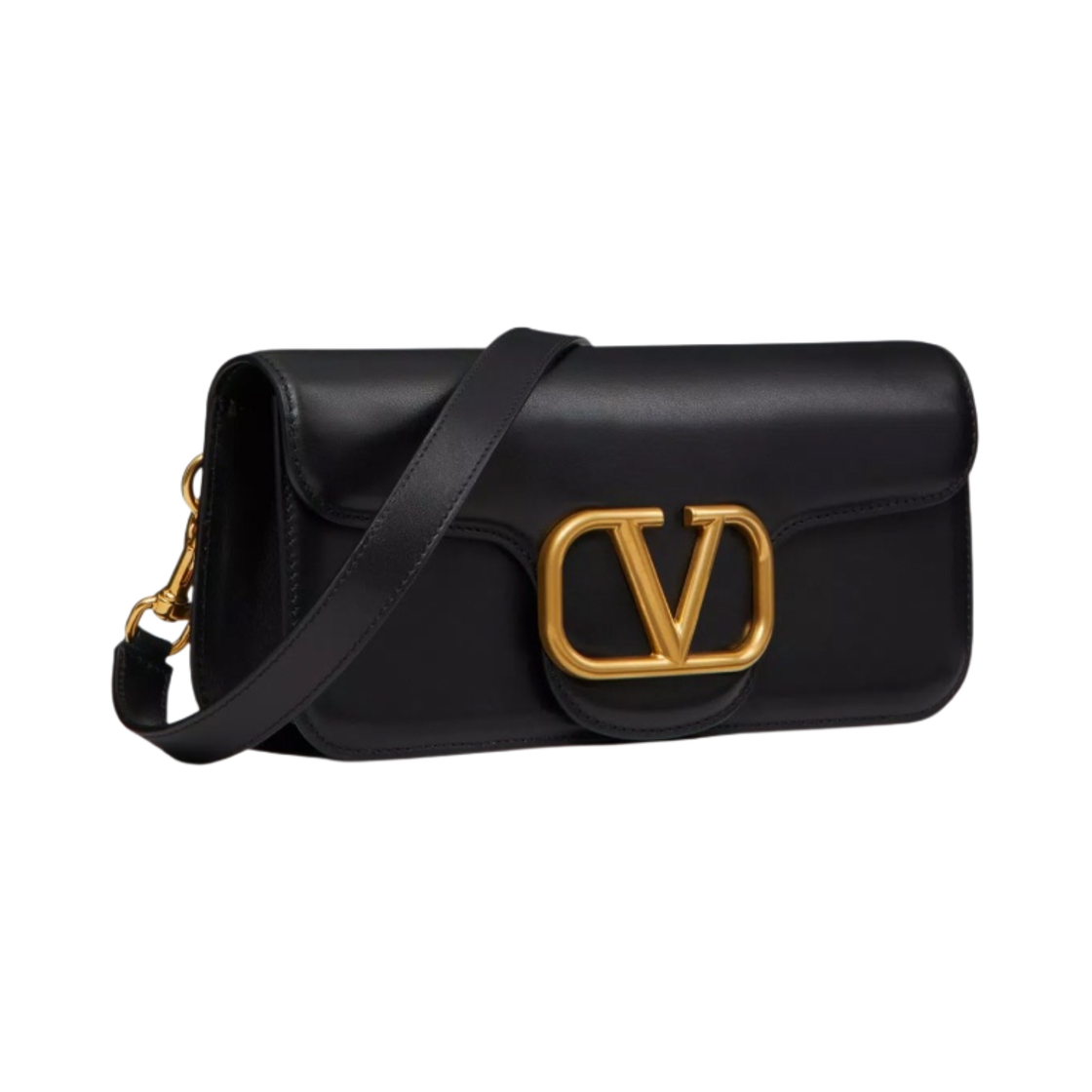 발렌티노 로코 카프스킨 크로스바디백 블랙(Valentino Loco Calfskin Crossbody Bag Black) - 2
