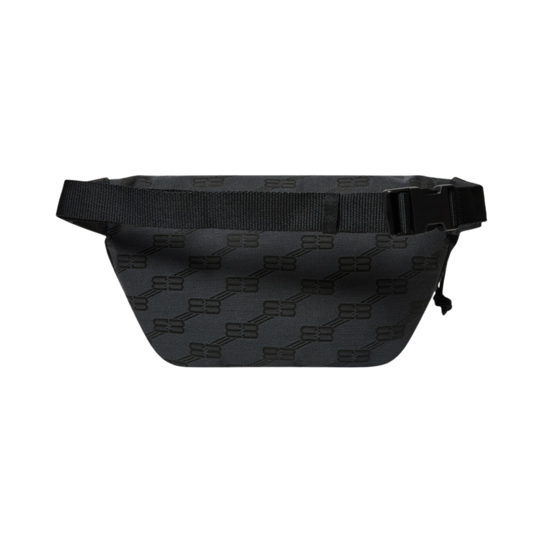 발렌시아가 시그니쳐 미디움 벨트팩 BB 모노그램 자카드 캔버스 블랙(Balenciaga Signature Medium Beltpack BB Monogram Jacquard Canvas Black) - 3