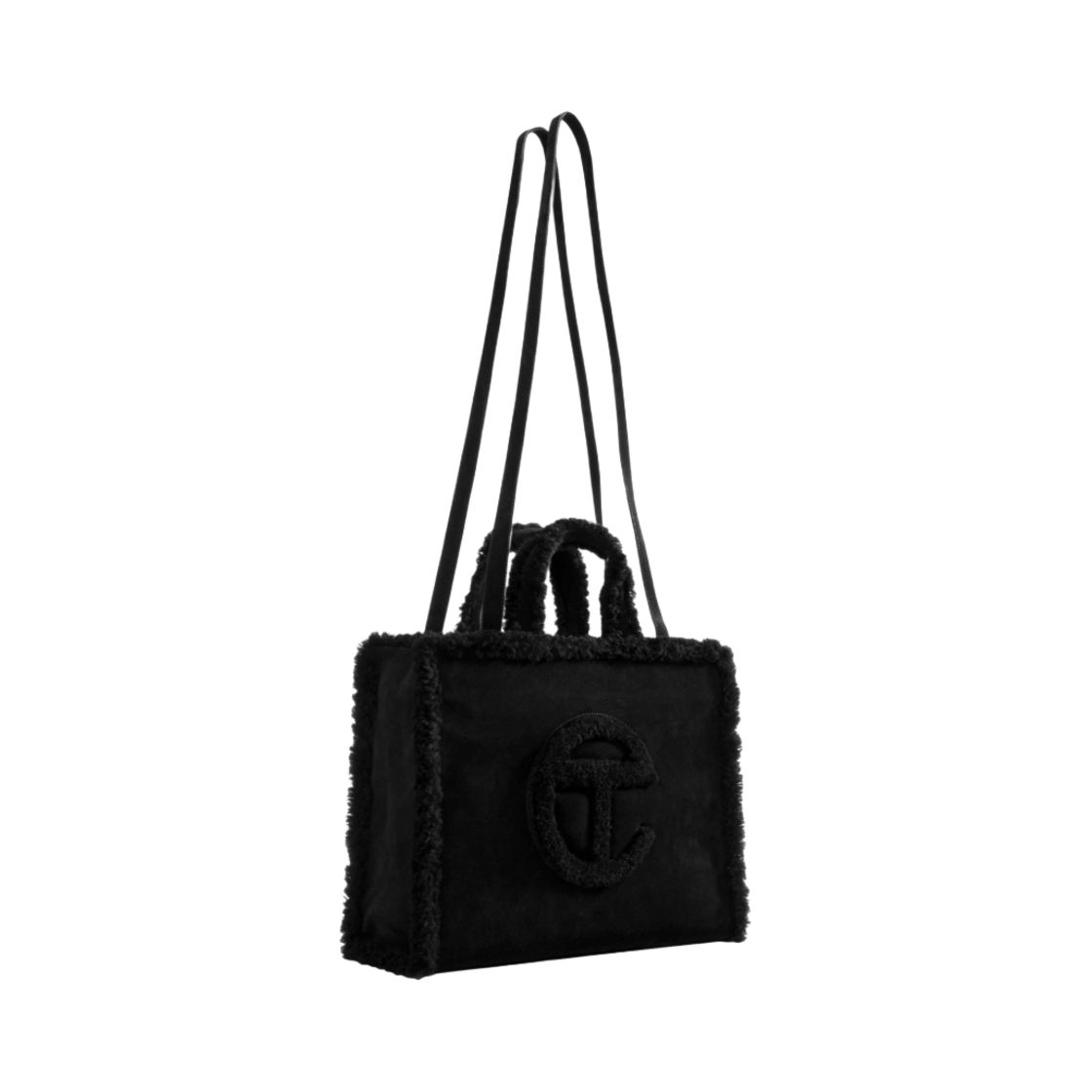 텔파 x 어그 미디움 쇼핑백 블랙(Telfar x UGG Medium Shopping Bag Black) - 2