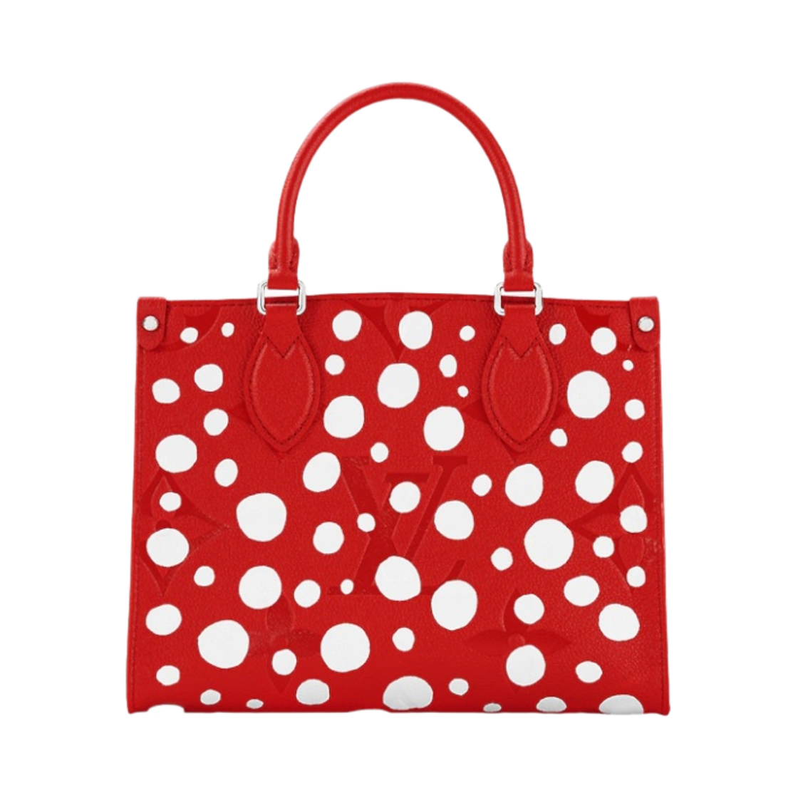 루이비통 x 야요이 쿠사마 온더고 PM 레드 화이트(Louis Vuitton x YK Onthego PM Red White) - 3