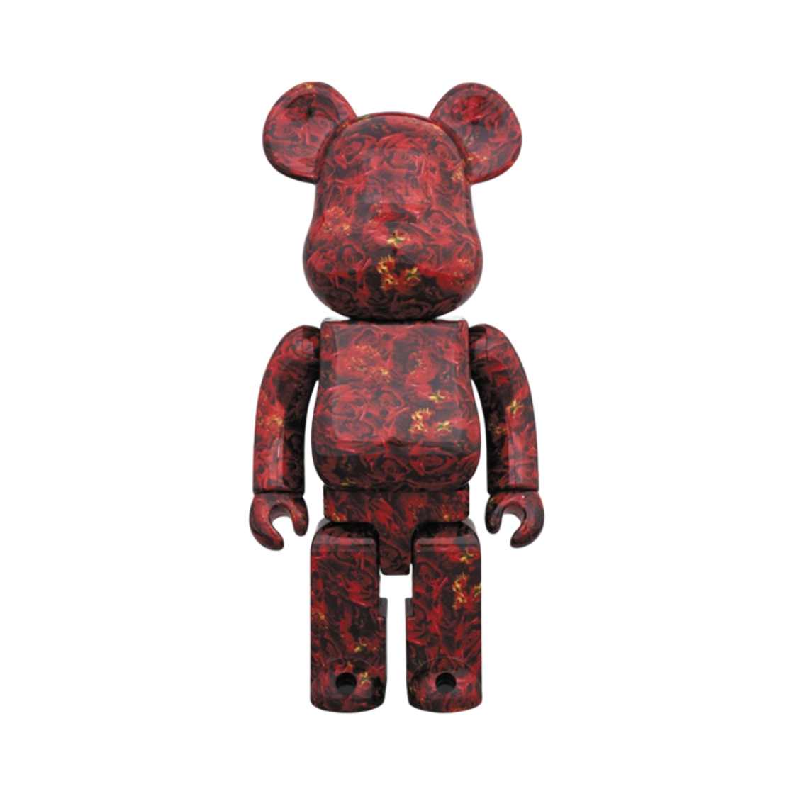 베어브릭 M / 미카 니나가와 레더 로즈 100% & 400% 세트 레드(Bearbrick M / Mika Ninagawa Leather Rose 100% & 400% Set Red) - 2
