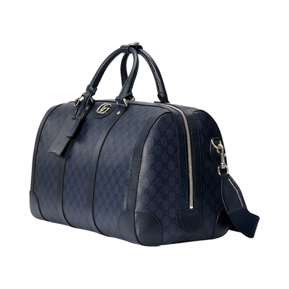 구찌 오피디아 라지 더플백 블루 다크 블루 슈프림(Gucci Ophidia Large Duffle Bag Blue Dark Blue Supreme) - 2