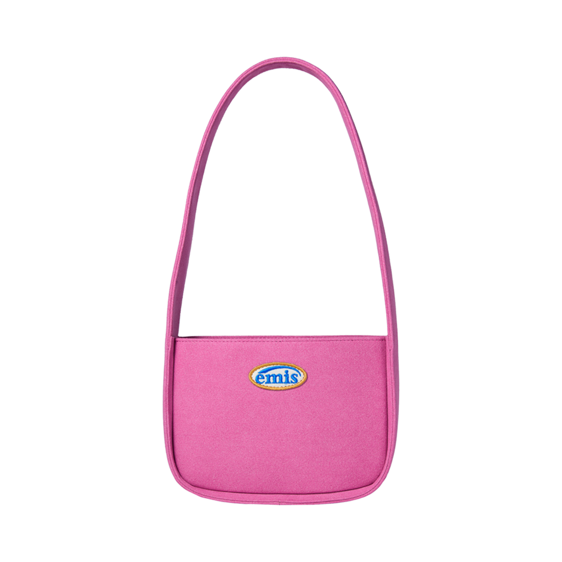 이미스 미니 와펜 스웨이드 숄더백 핑크(Emis Mini Wappen Suede Shoulder Bag Pink) - 1