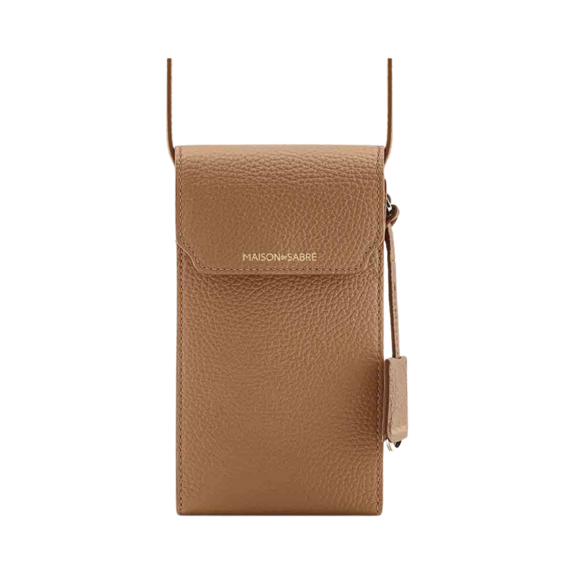 [KREAM 단독] 메종 드 사브레 더 폰 파우치 샌드스톤 브라운