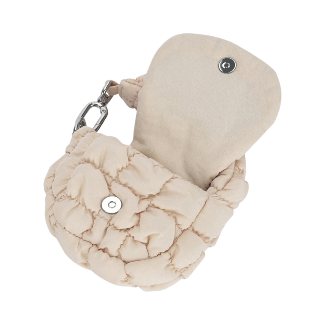 1235439002 COS Quilted Nano Bag Beige - #3
