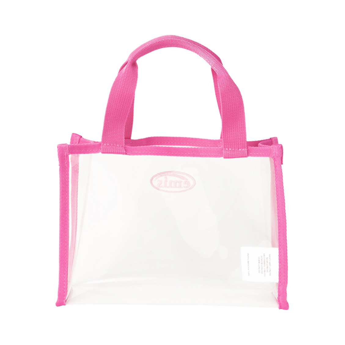 이미스 클리어 미니 스퀘어 백 핑크(Emis Clear Mini Square Bag Pink) - 3
