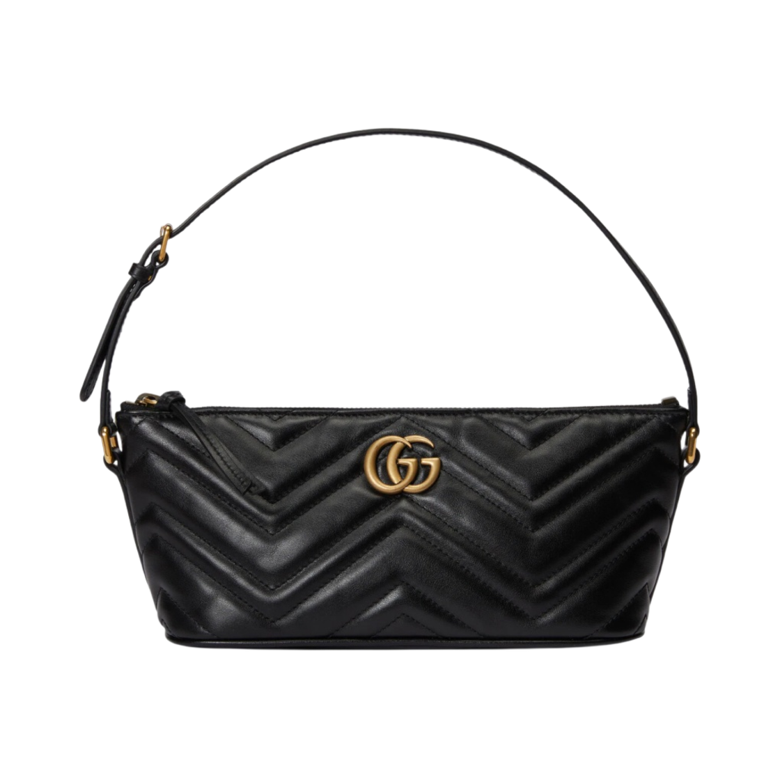 구찌 GG 마몽 숄더백 블랙(Gucci GG Marmont Shoulder Bag Black) - 1