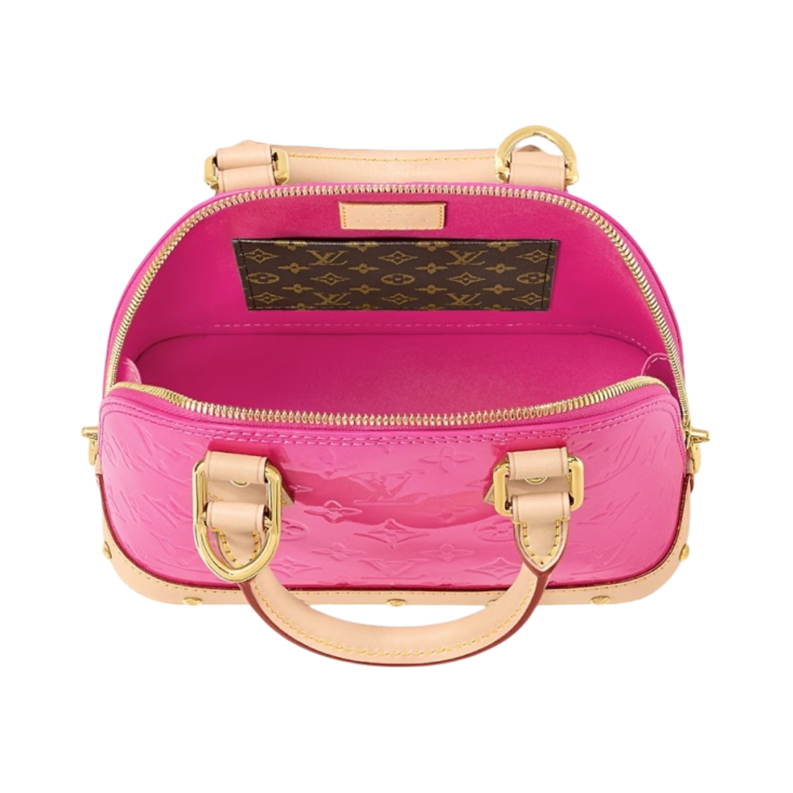 M90611 Louis Vuitton Alma BB Neon Pink - #3