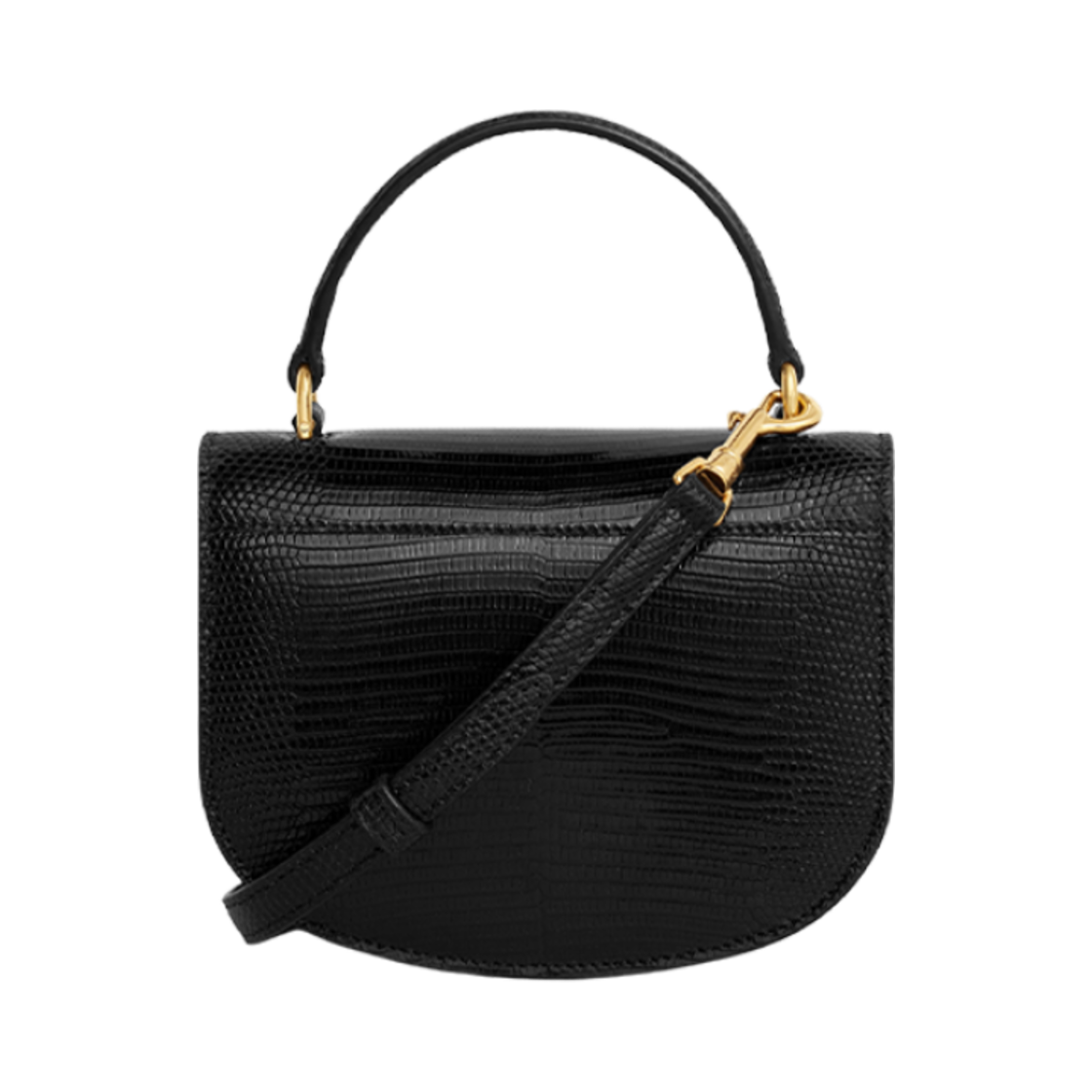 셀린느 미니 베사체 클레아 리자드 블랙(Celine Mini Besace Clea in Lizard Black) - 3