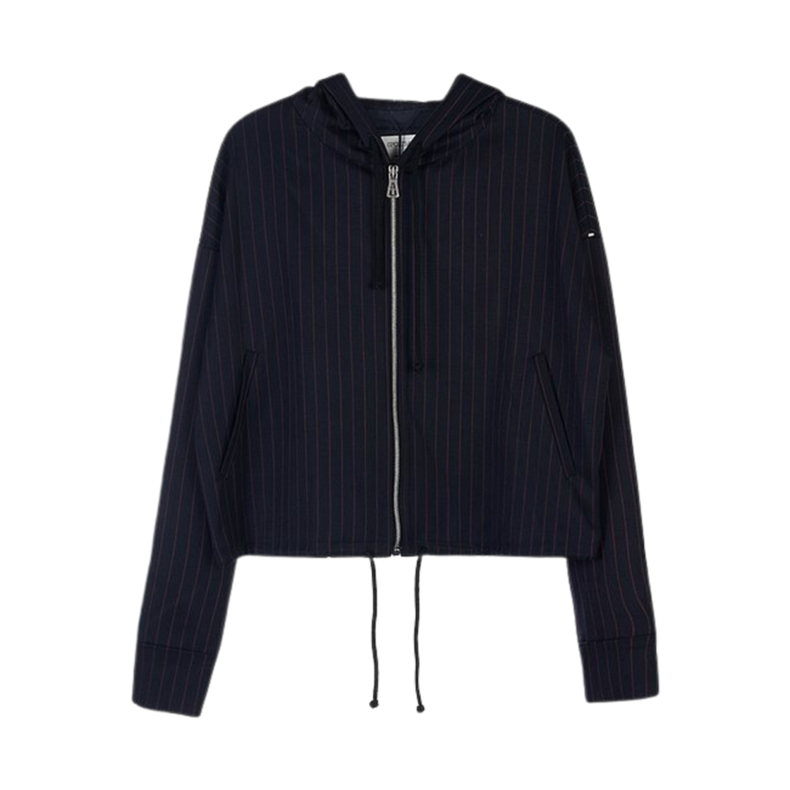 FIDO-003 (W) Max Mara Fido Wool Bomber Jacket Navy