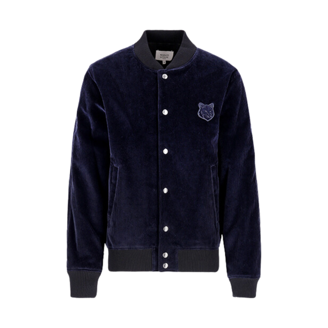 MM02108WW0116-P480 Maison Kitsune Teddy Blouson Navy