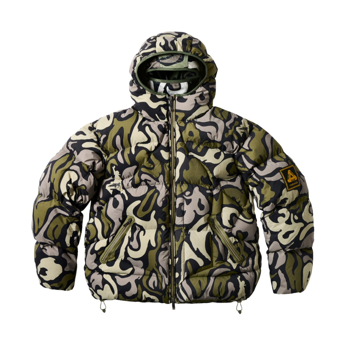 팔라스 x 마하리시 템플 푸파 자켓 DPM - 25SS(Palace x Maharishi Temple Puffa Jacket DPM - 25SS)